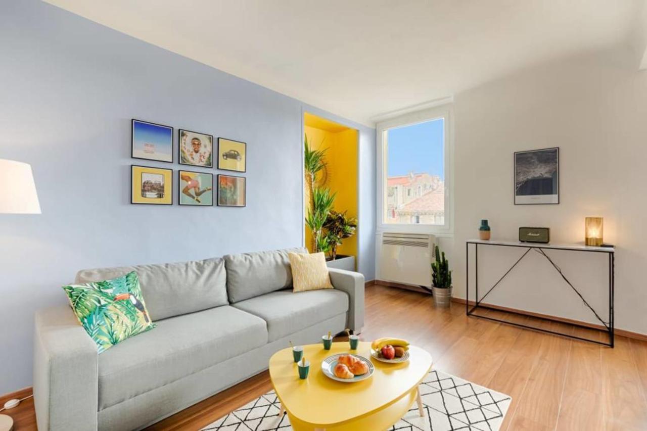 Splendide Appartement Sur Le Cours Estienne D'Orves Marseilles Buitenkant foto